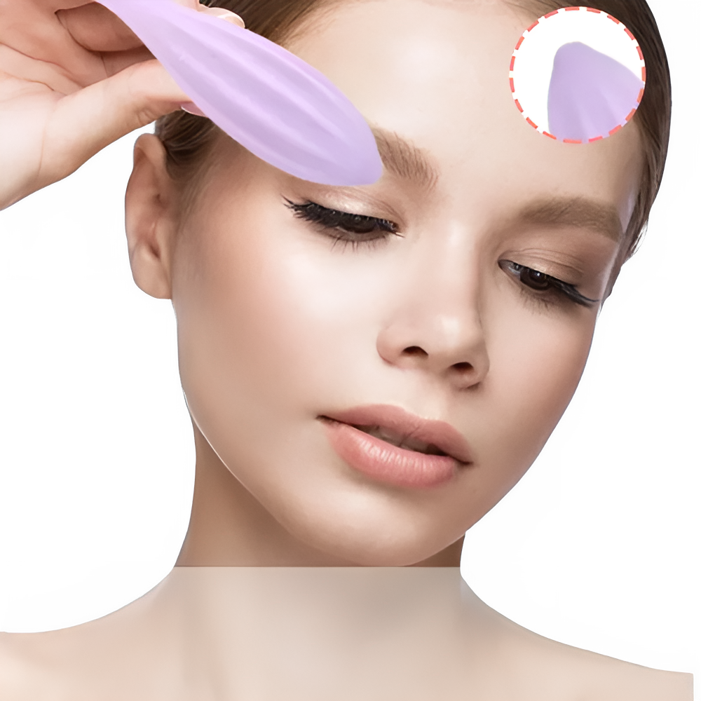 Rouleau de Massage Facial en Silicone pour Soin et Drainage - SHOP VELUMIA