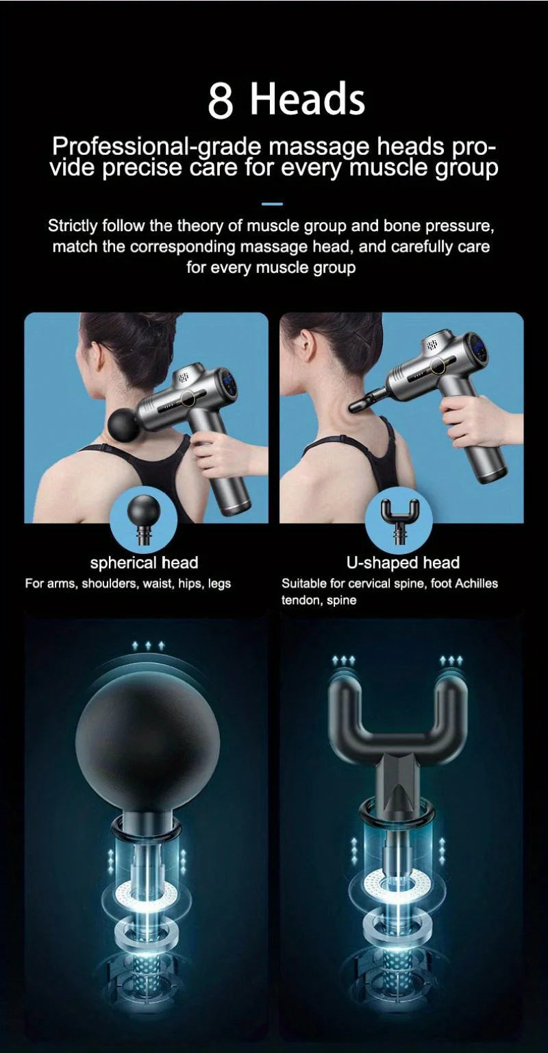 Pistolet de Massage Électrique 99 Vitesses - SHOP VELUMIA