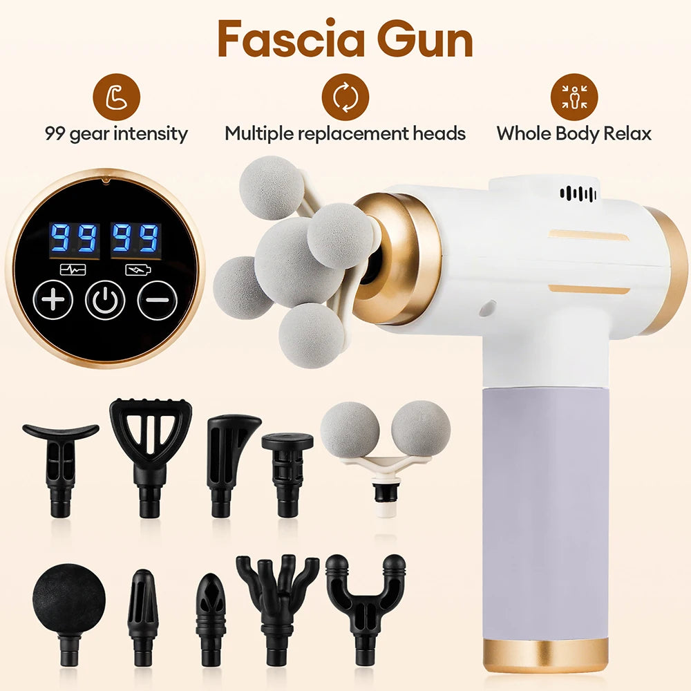 Pistolet de Massage Fascia 99 Vitesses - SHOP VELUMIA