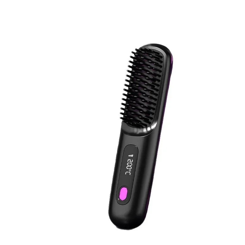 Brosse Lissante Sans Fil à Ions Négatifs - SHOP VELUMIA