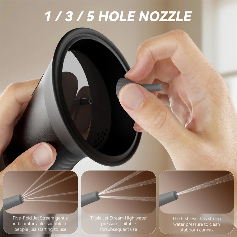 Kit Nettoyeur d'Oreilles Électrique à Irrigation - SHOP VELUMIA