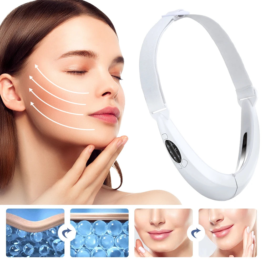 Appareil Lifting Visage EMS V-Line - SHOP VELUMIA