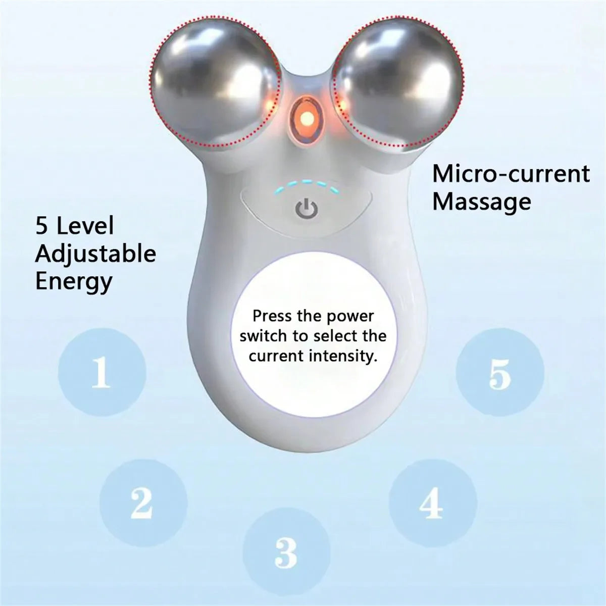 Appareil Lifting Visage EMS RF Double Tête - SHOP VELUMIA