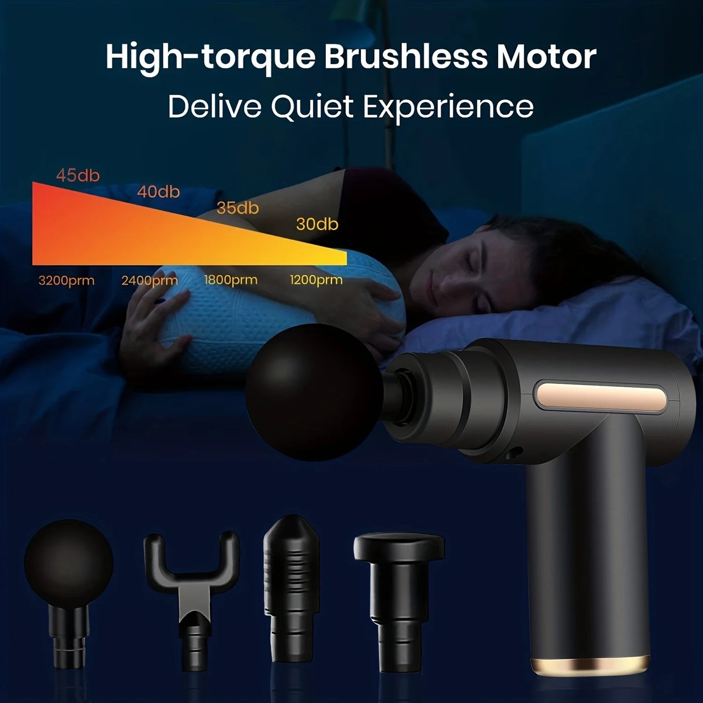 Pistolet de Massage Électrique 99 Vitesses - SHOP VELUMIA