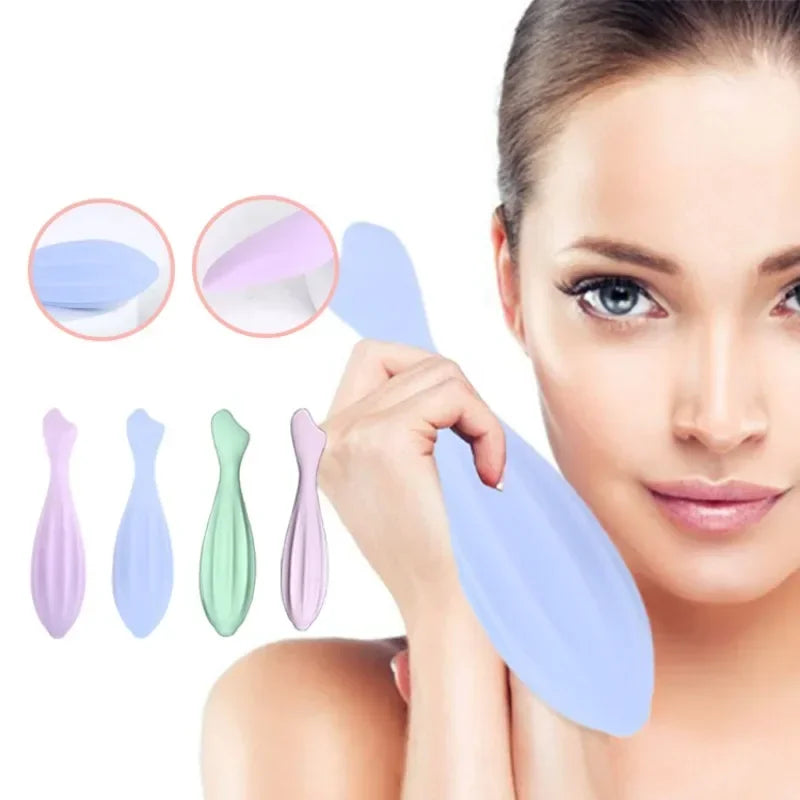 Rouleau de Massage Facial en Silicone pour Soin et Drainage - SHOP VELUMIA