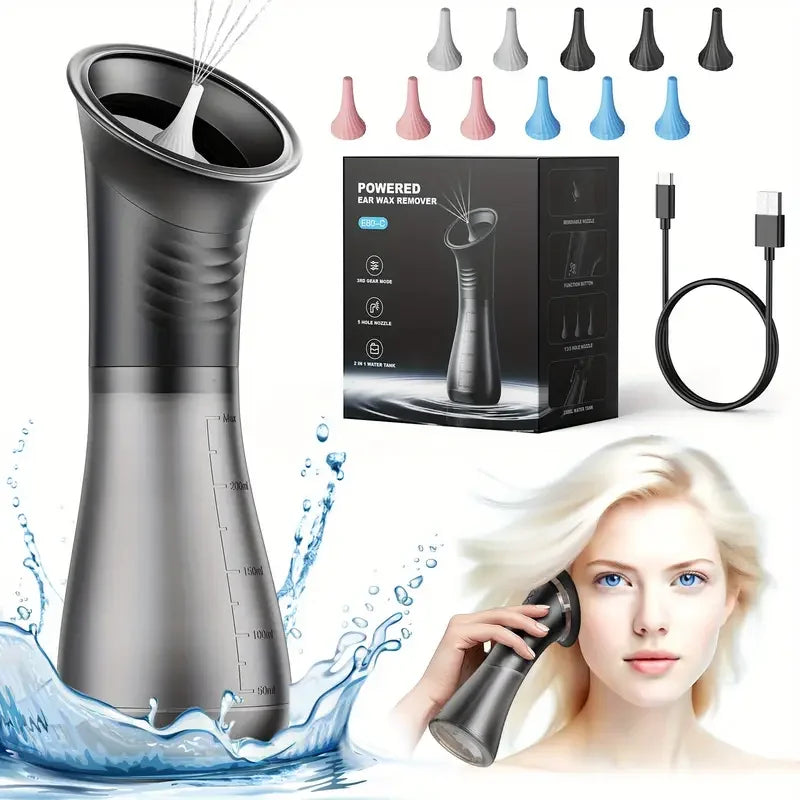 Kit Nettoyeur d'Oreilles Électrique à Irrigation - SHOP VELUMIA