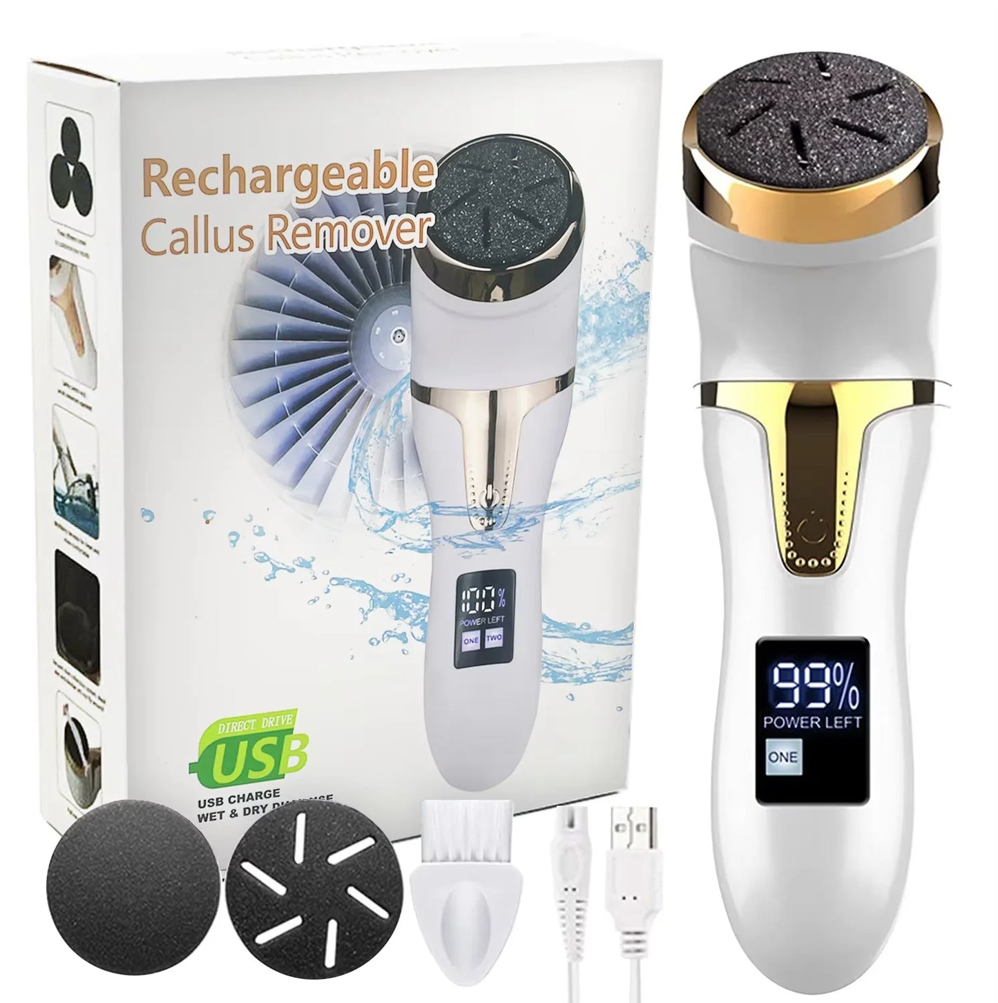 Machine de Pédicure Électrique Dissolvant de Callosités - SHOP VELUMIA