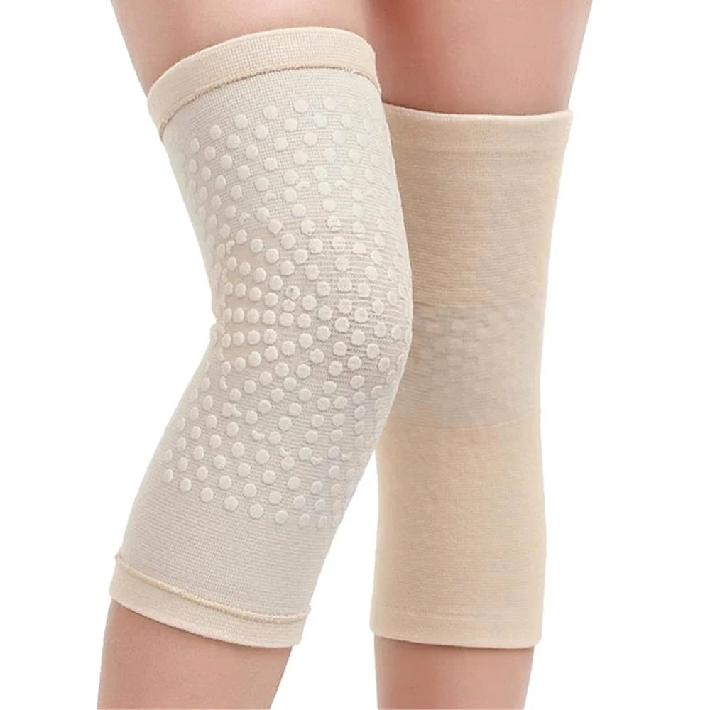 Genouillères Auto-Chauffantes Tourmaline – Manchon Infrarouge Lointain (2 Pièces) - SHOP VELUMIA