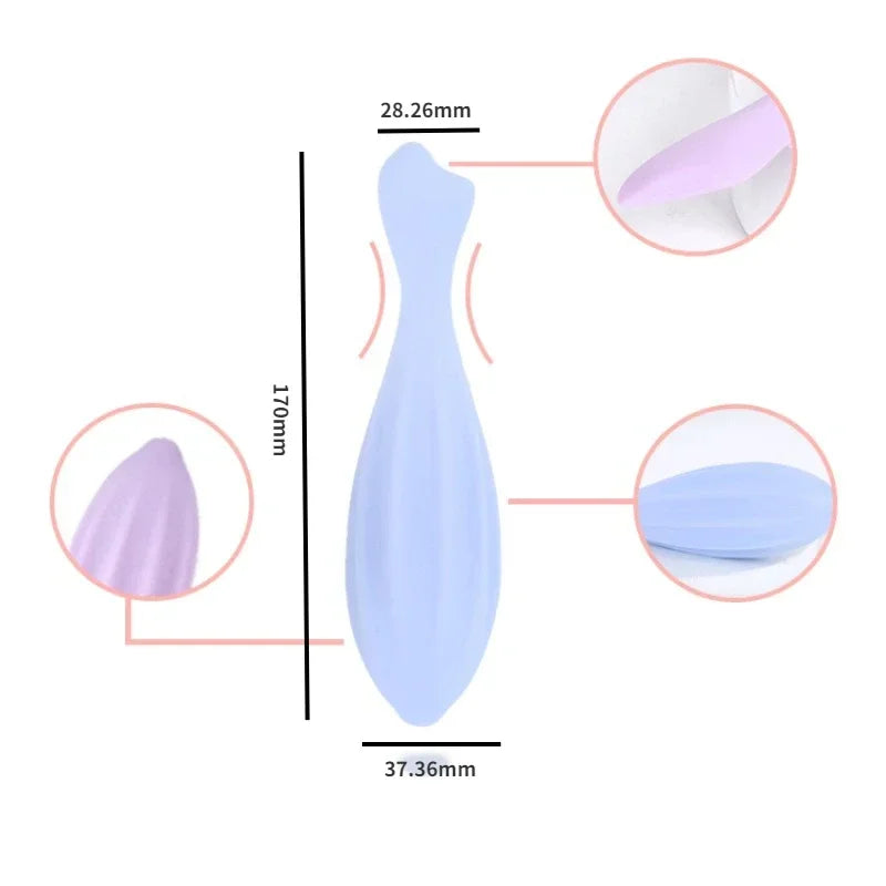 Rouleau de Massage Facial en Silicone pour Soin et Drainage - SHOP VELUMIA