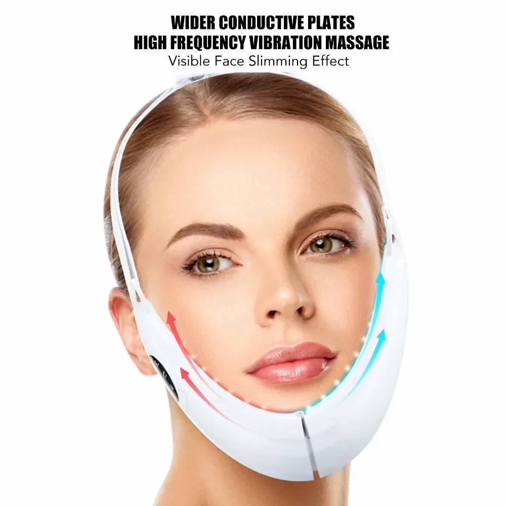 Appareil Lifting Visage EMS V-Line - SHOP VELUMIA