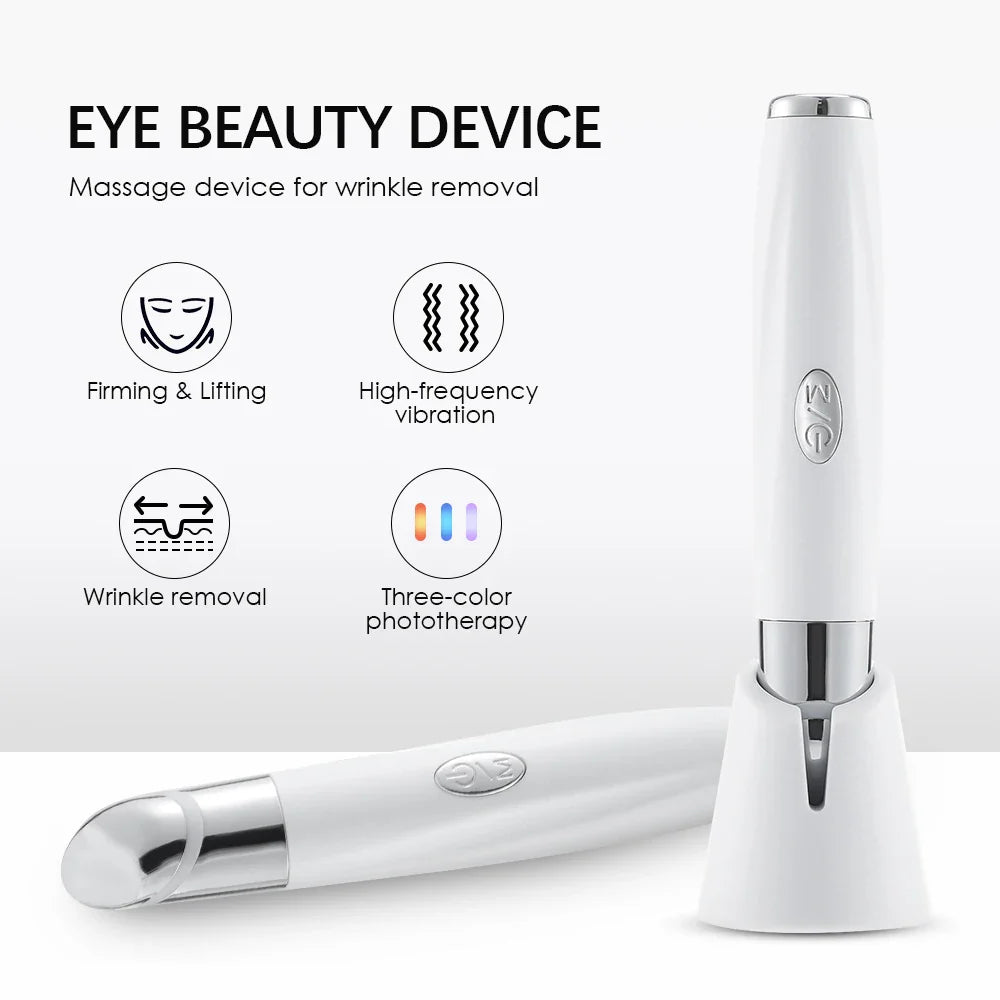 Masseur Oculaire IPL Anti Cernes et Poches avec Base Désinfectante - SHOP VELUMIA