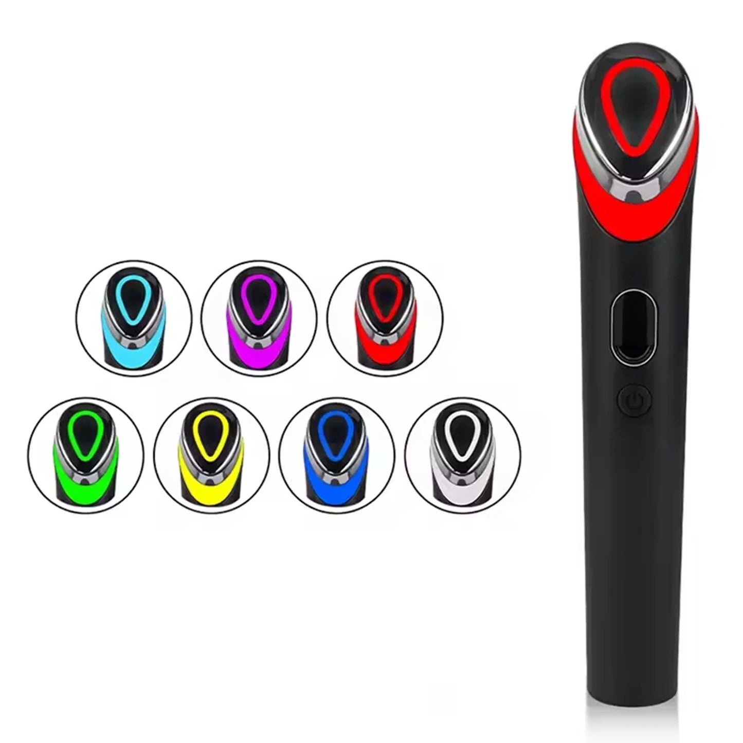 Masseur Facial EMS LED 7 Couleurs Anti-Rides - SHOP VELUMIA
