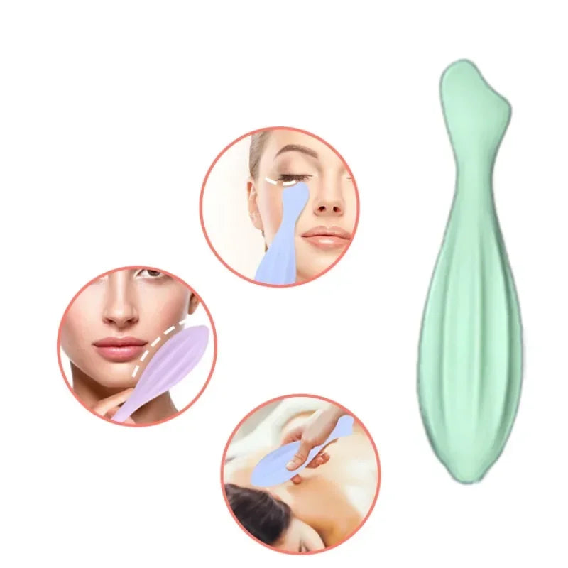 Rouleau de Massage Facial en Silicone pour Soin et Drainage - SHOP VELUMIA