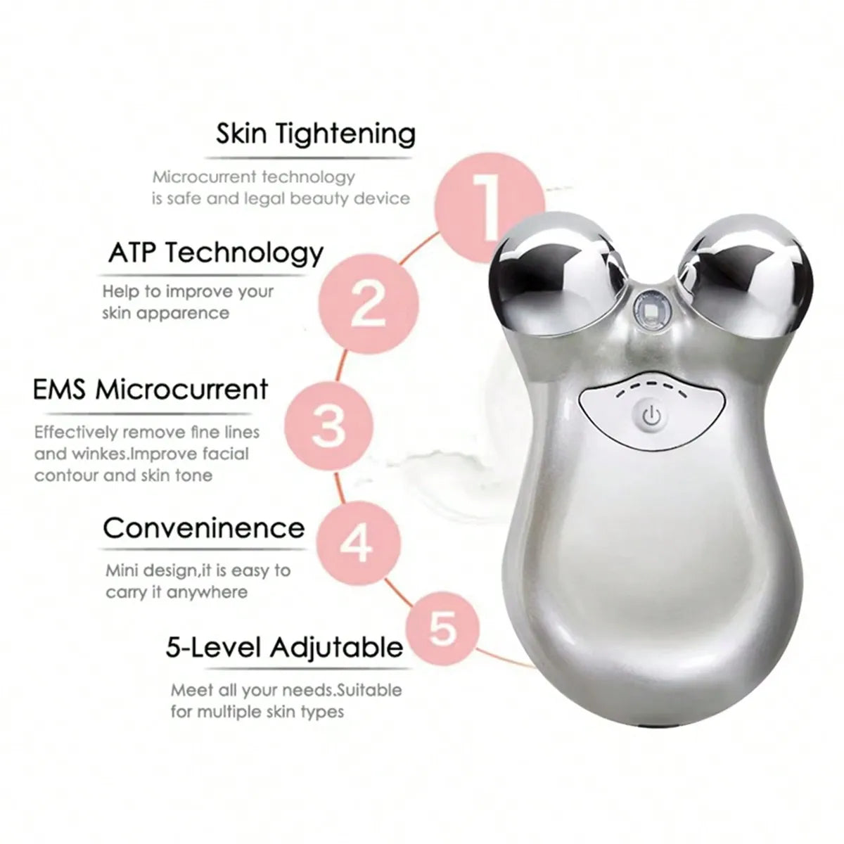 Appareil Lifting Visage EMS RF Double Tête - SHOP VELUMIA