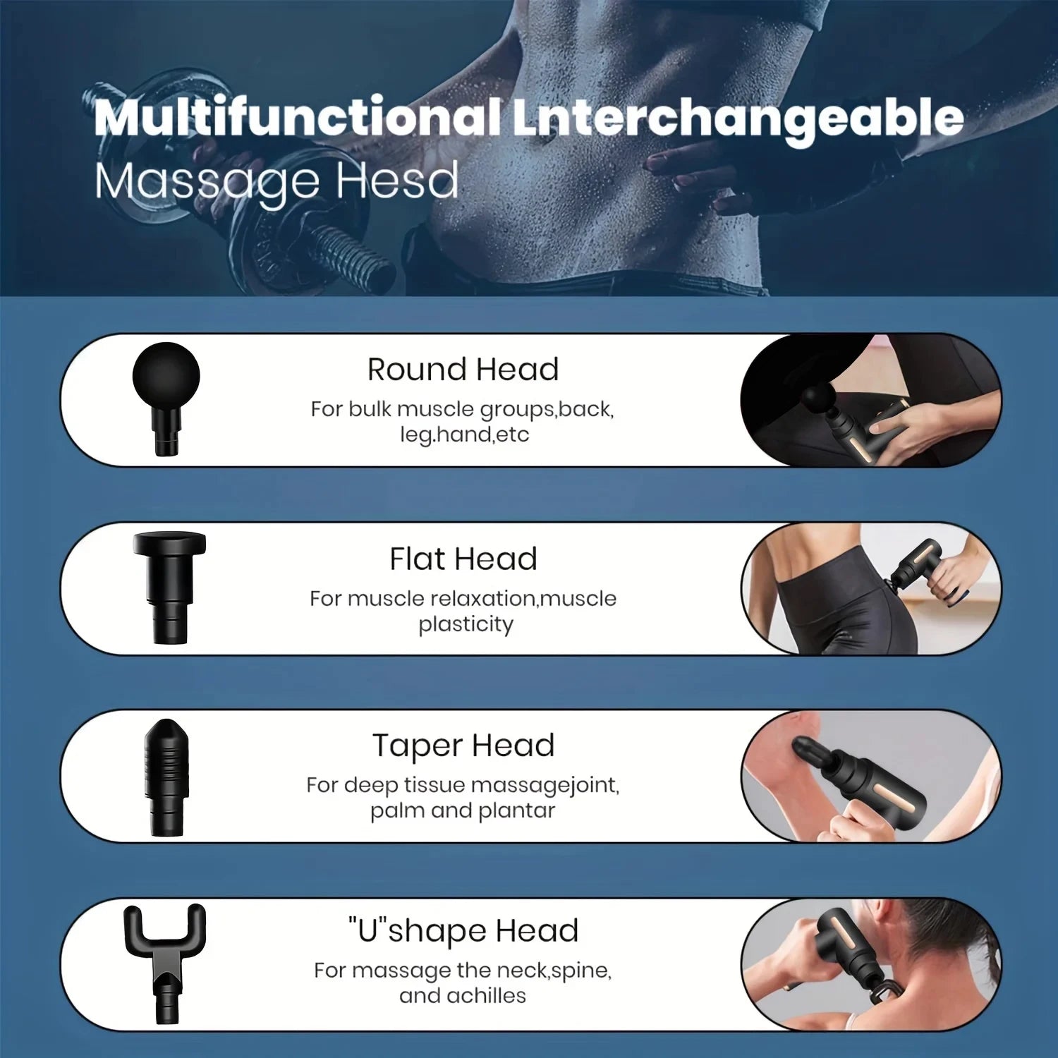 Pistolet de Massage Électrique 99 Vitesses - SHOP VELUMIA
